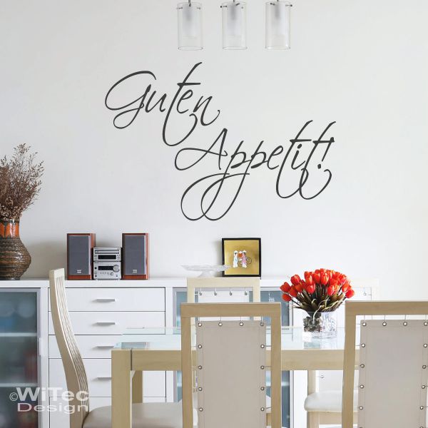 Wandtattoo Küche - Chefkoch Lebensmittel Wandaufkleber Deko