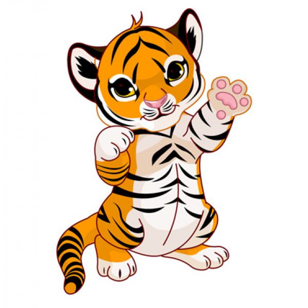 clip art tiger cub - photo #5