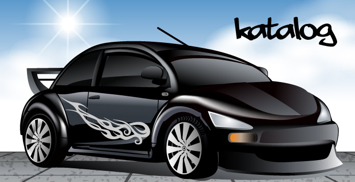 Autoaufkleber online Katalog