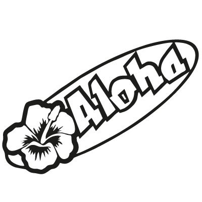 Hawaii Aufkleber sind nach wie vor...