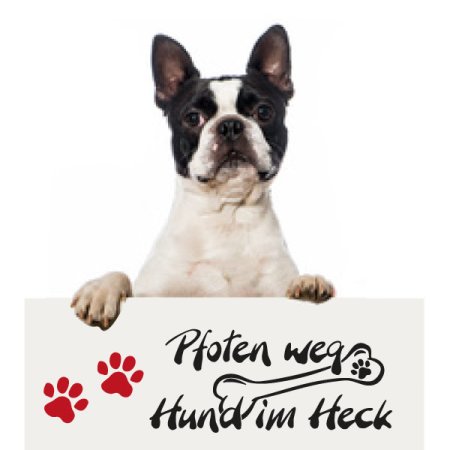 Hundeaufkleber - Hundepfoten + Co.