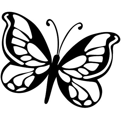 Autoaufkleber mit Schmetterling Motiv...