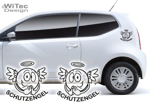 Schutzengel Engel Autoaufkleber Auto Aufkleber Angel 2er Set