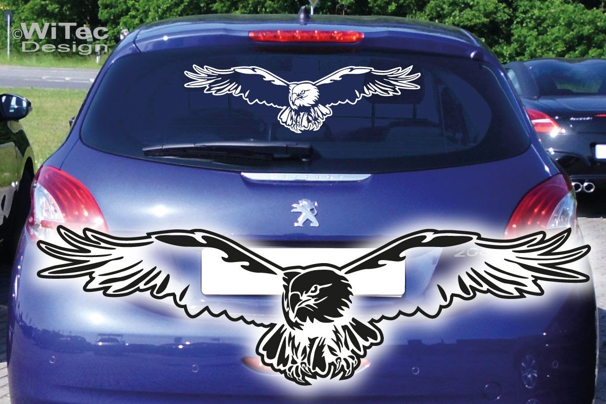 Autoaufkleber Adler Eagle Auto Aufkleber Heckscheibe Tattoo