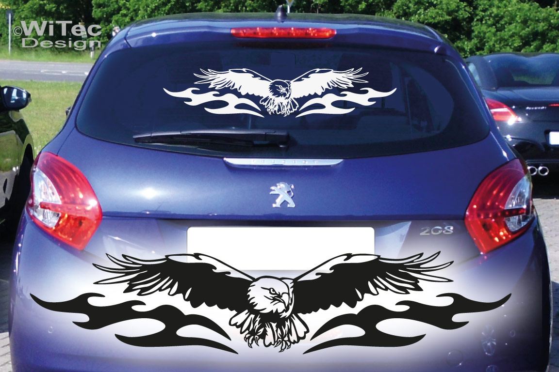 Autoaufkleber Adler Tribal Auto Aufkleber Heckscheibe