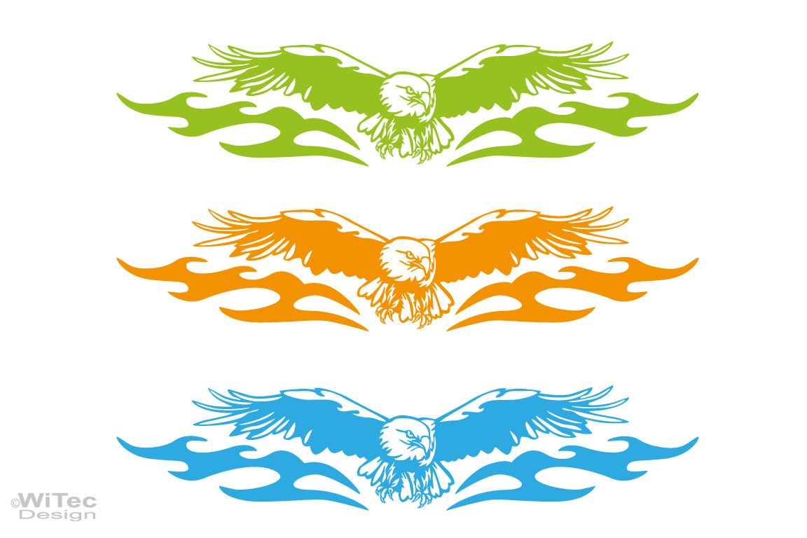 Auto Aufkleber Adler Tribal Autoaufkleber Heckscheibe