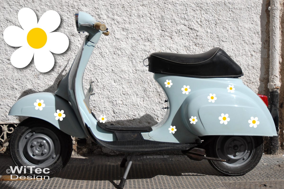 Roller Aufkleber Blumen Sticker Set Roller Aufkleber Blumen Sticker Set