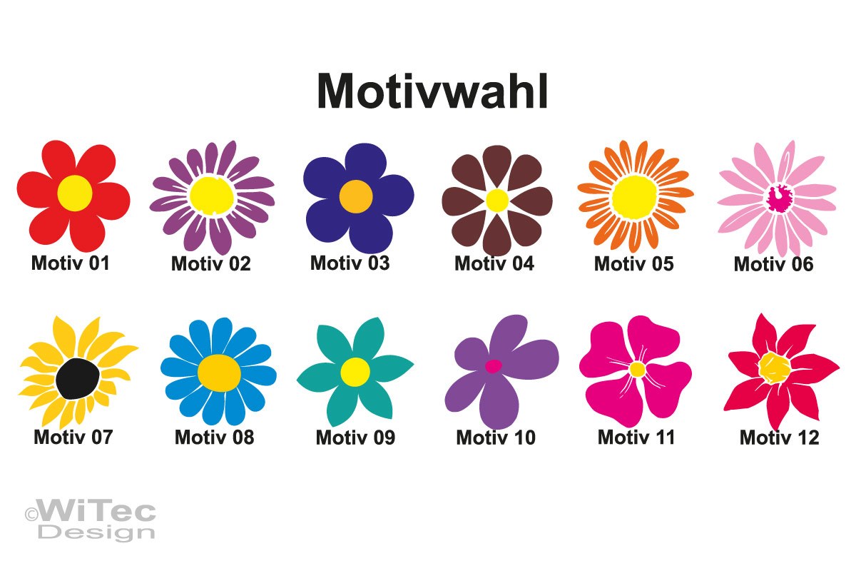 Roller Aufkleber Blumenaufkleber Sticker Set Roller Aufkleber Blumenaufkleber Sticker Tattoo Set