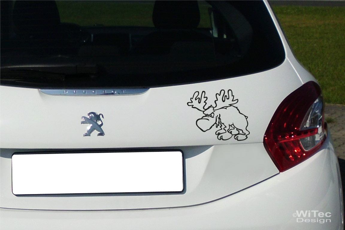 Autoaufkleber Elch Auto Aufkleber Tattoo