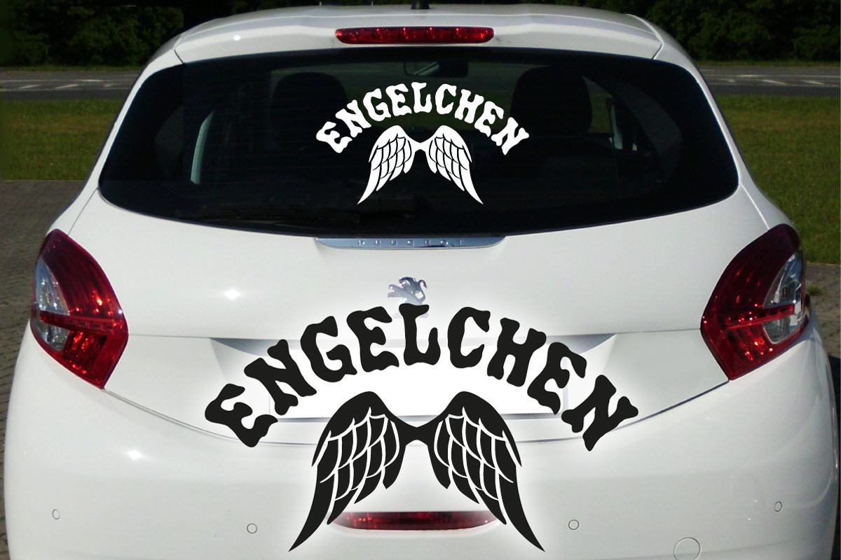 Autoaufkleber Engel Flügel Auto Aufkleber Heckscheibe Tattoo