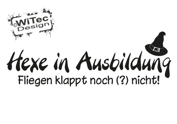 Hexe Auto Aufkleber Autoaufkleber