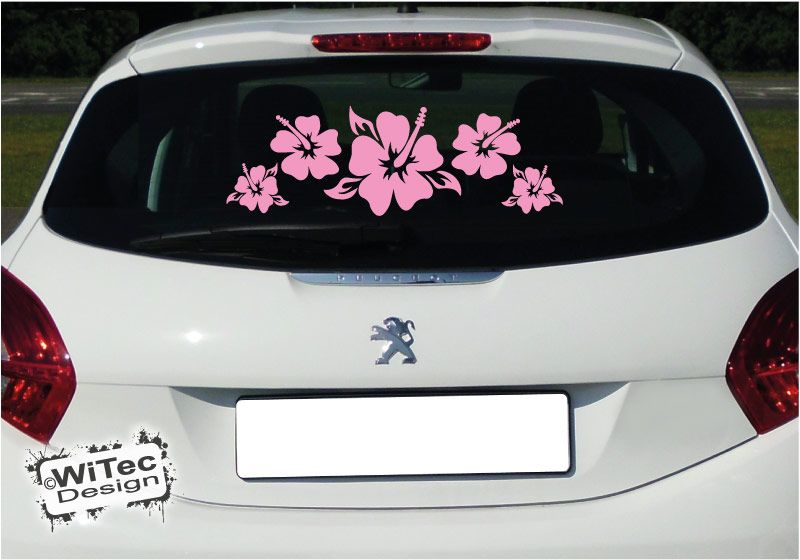 Autoaufkleber Hibiskus blume auto aufkleber Hawaii Autoaufkleber Hibiskus blume auto aufkleber Hawaii