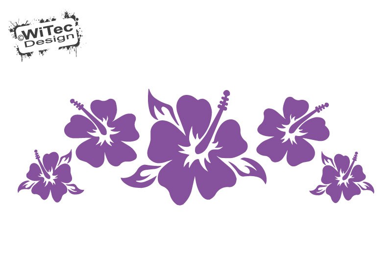 Autoaufkleber Hibiskus blume auto aufkleber Hawaii Autoaufkleber Hibiskus blume auto aufkleber Hawaii