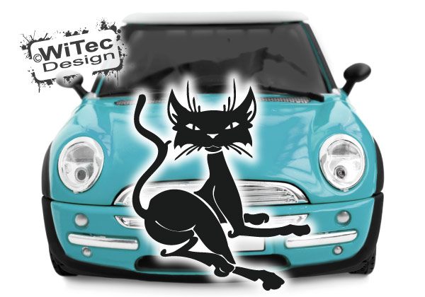 KATZE Aufkleber Autoaufkleber Tieraufkleber Autoaufkleber Katze