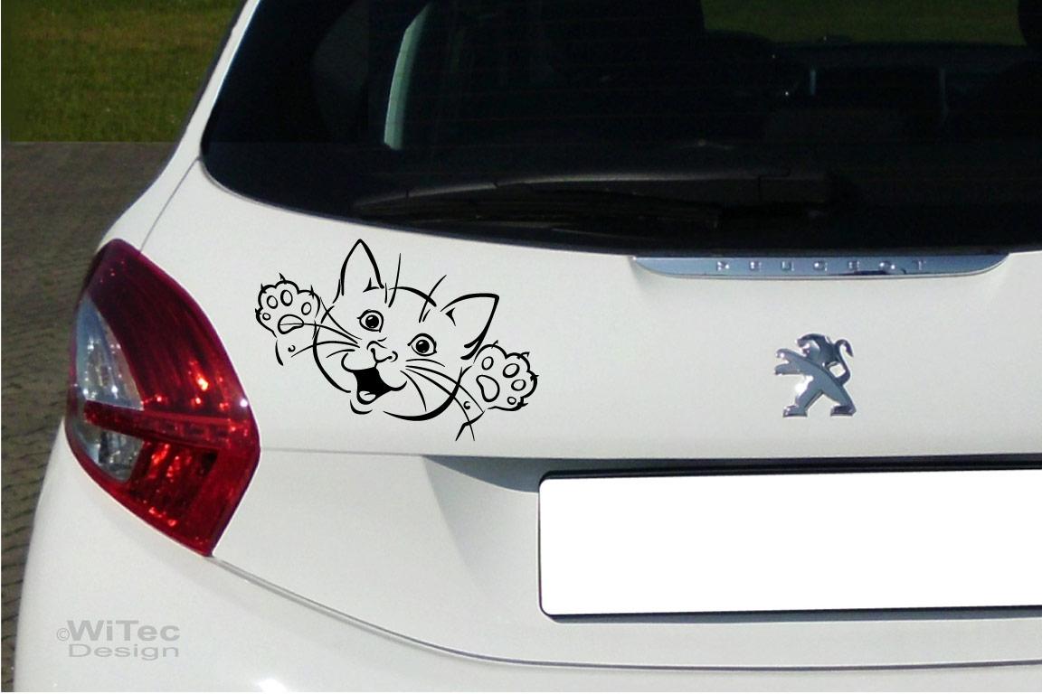 Katze Kätzchen Autoaufkleber Auto Aufkleber Sticker