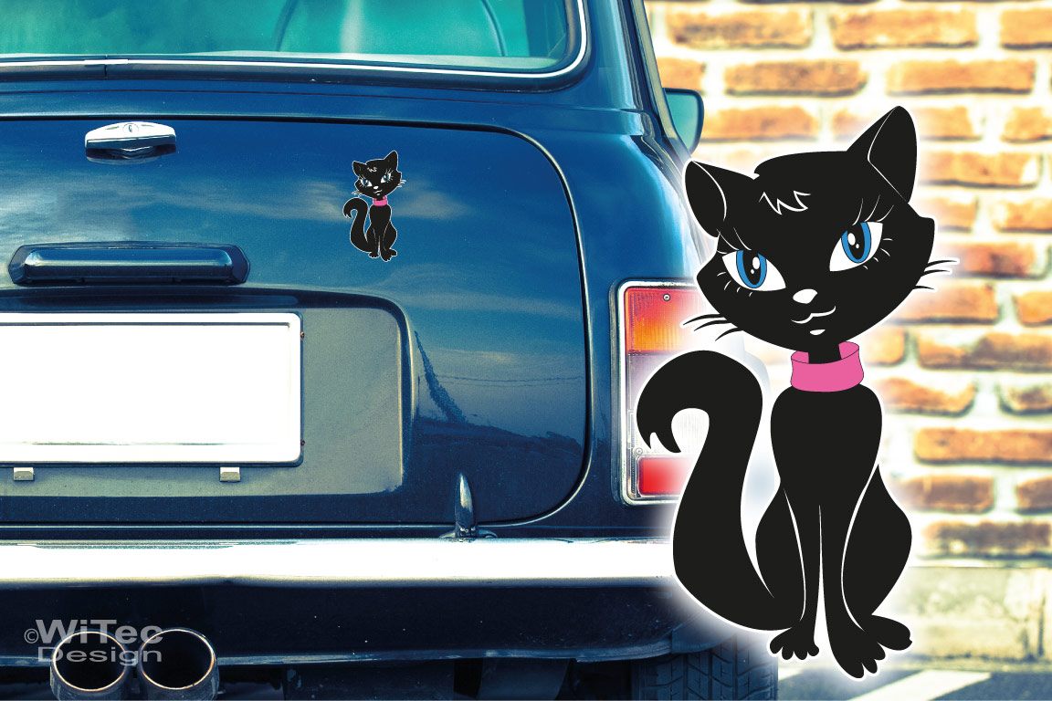 Autoaufkleber Kätzchen Katze Auto Aufkleber Digitaldruck