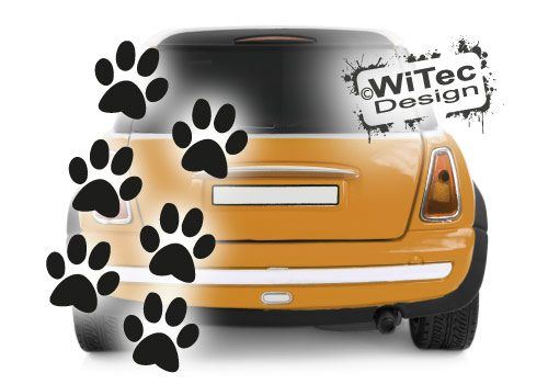 Katzenpfoten Katzen Pfoten Aufkleber Auto Sticker Deko Katzenpfoten Katzen Pfoten Aufkleber Auto Sticker Deko