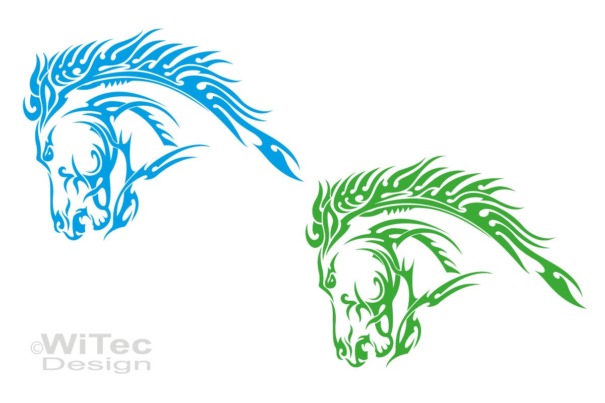 Auto Aufkleber Pferd Autoaufkleber Motorhaube Tattoo