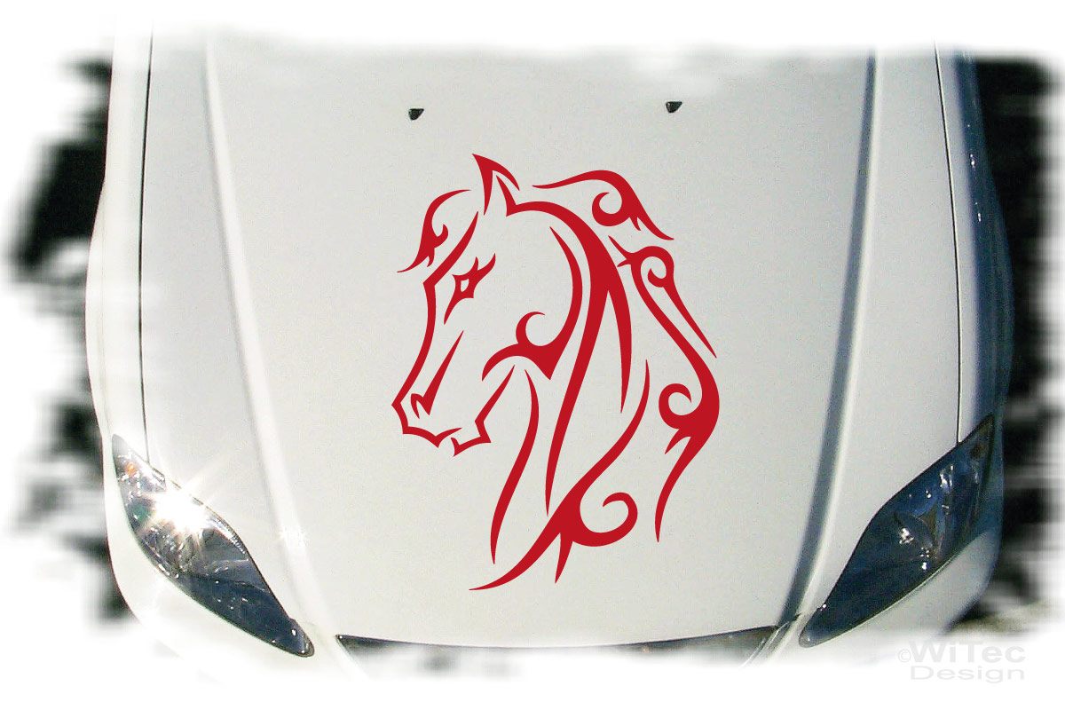 Autoaufkleber Pferd Tribal Auto Aufkleber Tattoo Auto Aufkleber Pferd Tribal Autoaufkleber Motorhaube Tattoo