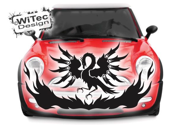 Autoaufkleber Phönix Feuervogel