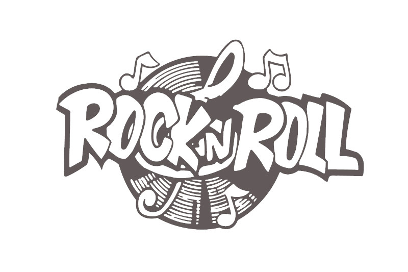 Autoaufkleber Rock´n Roll Rockabilly  Auto Aufkleber Sticker