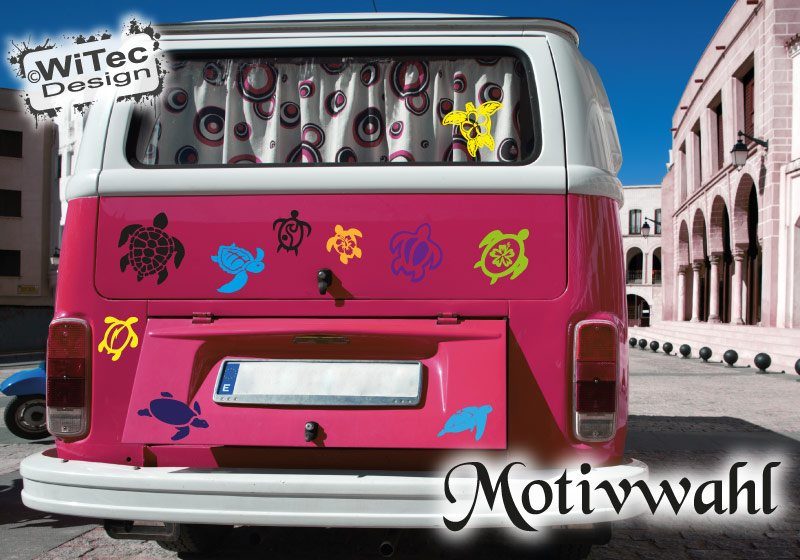 Schildkröte Turtle Autoaufkleber Hawaii Aufkleber