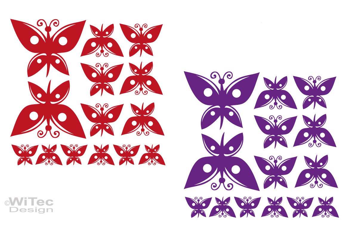 Autoaufkleber Schmetterling Auto Aufkleber Sticker