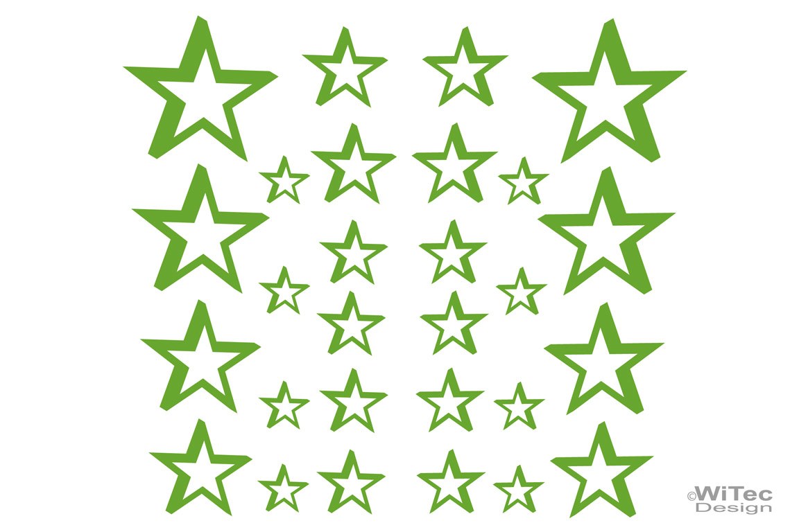 Autoaufkleber Sterne 3D style Auto Aufkleber Set Autoaufkleber Sterne 3D style Auto Aufkleber Set