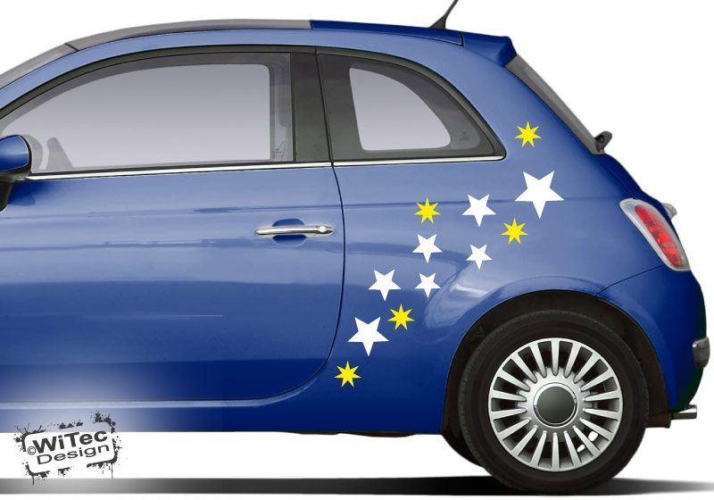 Stern Sterne Aufkleber Auto Autoaufkleber Sticker Stars Tattoo clickstick  A005