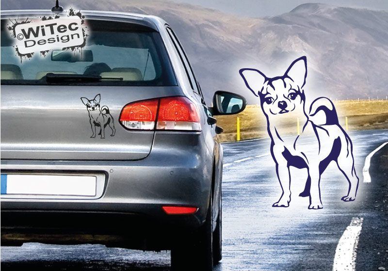 Chihuahua Autoaufkleber Chiwawa Aufkleber Hunde Rassehunde Chihuahua Autoaufkleber Chiwawa Aufkleber Hunde Rassehunde