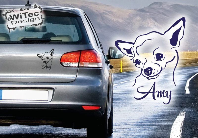 Chihuahua Autoaufkleber Chiwawa Aufkleber Hunde Rassehunde Chihuahua Autoaufkleber Chiwawa Aufkleber Hunde Rassehunde