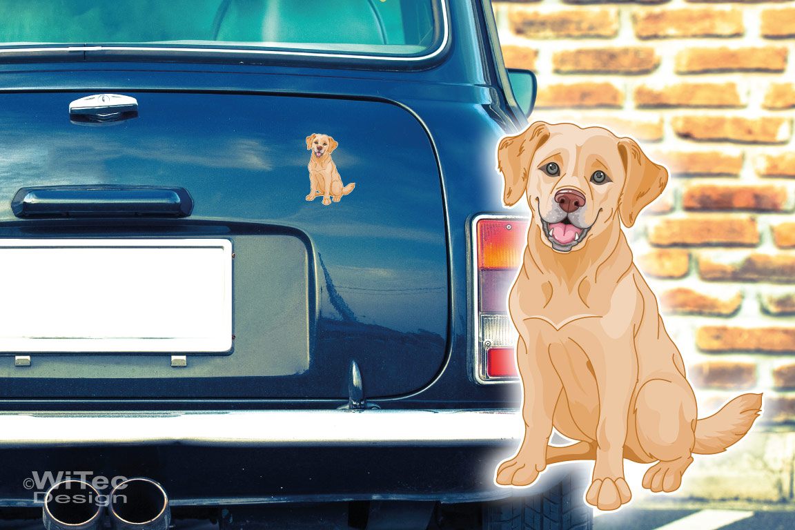 Hundeaufkleber Goden Retriever Auto Aufkleber Hundeaufkleber Goden Retriever Auto Aufkleber