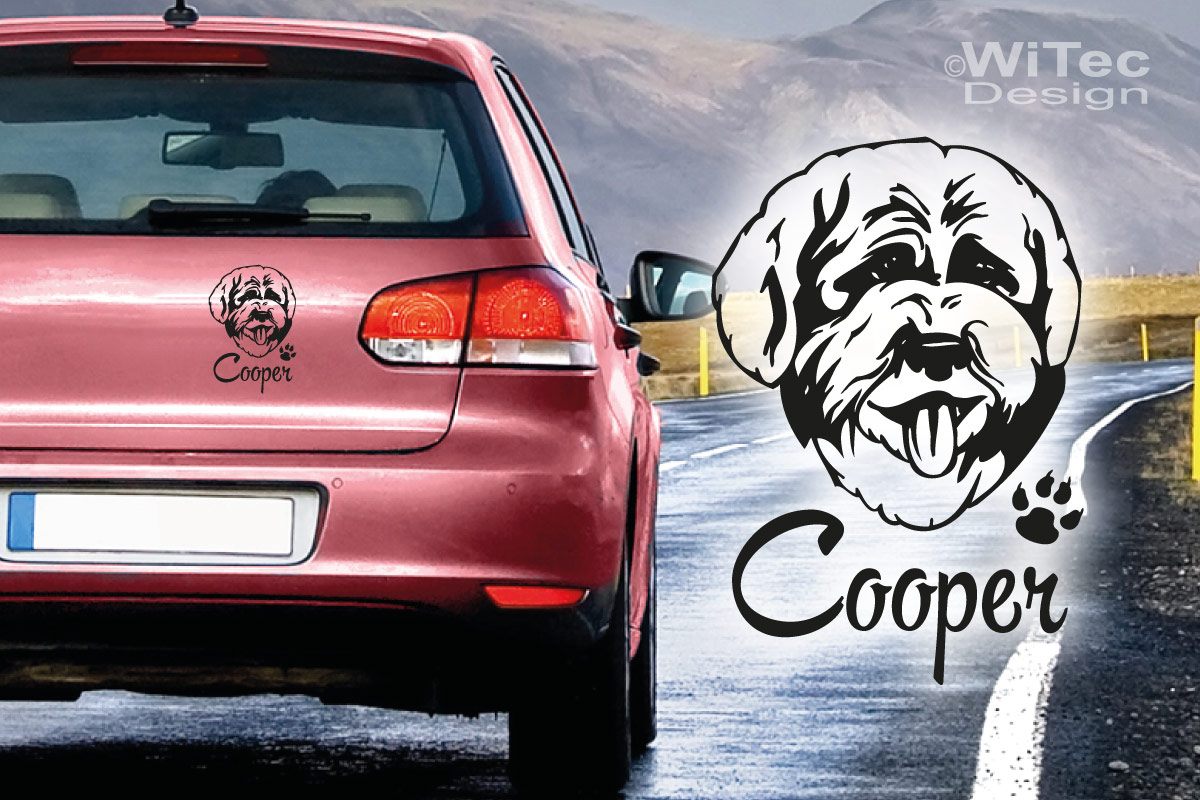 Hundeaufkleber Lagotto Romagnolo Aufkleber Hundesticker