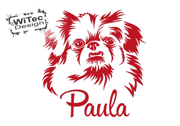 Hundeaufkleber Pekinese Autoaufkleber Name Auto Aufkleber Hundeaufkleber Pekinese Autoaufkleber Name Auto Aufkleber