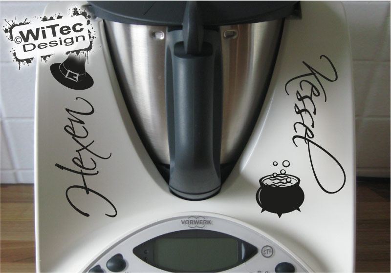 Thermomix Aufkleber Hexen Kessel für Thermomix TM31 TM 31 Thermomix Aufkleber Hexen Kessel für Thermomix TM31 TM 31