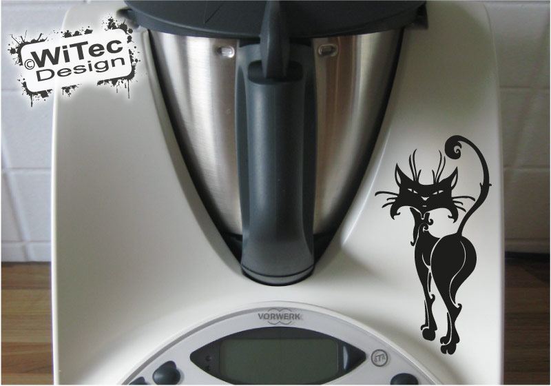 Thermomix Aufkleber Katze Dekoaufkleber für Thermomix TM31 TM 31