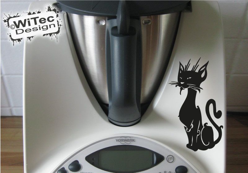Thermomix Aufkleber Katze Deko Aufkleber für Thermomix TM31 TM 31 Thermomix Aufkleber Katze Deko Aufkleber für Thermomix TM31 TM 31