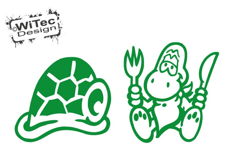 Thermomix Aufkleber Schildkröte Turtle Dekoaufkleber für Thermomix TM31