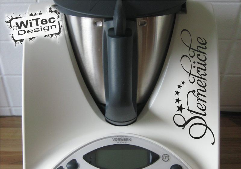 Thermomix Aufkleber Sterneküche für Thermomix TM31 TM 31