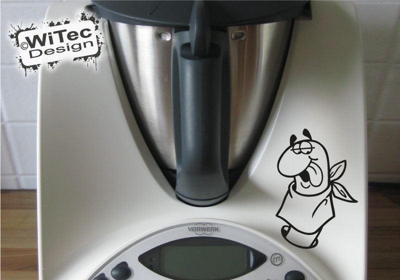 Thermomix Aufkleber Wurm Dekoaufkleber für Thermomix TM31 TM 31