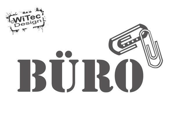 Türaufkleber Büro Gewerbe Büroklammern Türtattoo Türaufkleber Büro Gewerbe Büroklammern Türtattoo