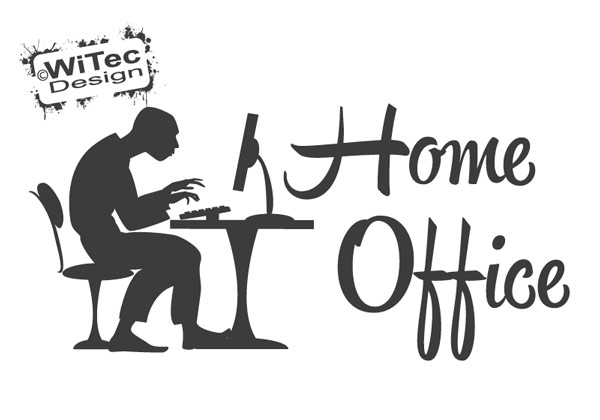 Türaufkleber Büro Gewerbe Home Office Türtattoo