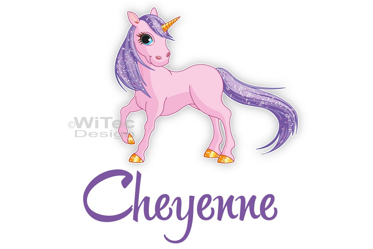 Türaufkleber Einhorn Pferd Pony Kinderzimmer Wandattoo Türaufkleber Einhorn Pferd Kinderzimmer Wandattoo Türtattoo