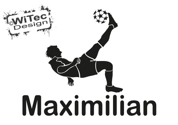 Fußball Kinderzimmer Türaufkleber