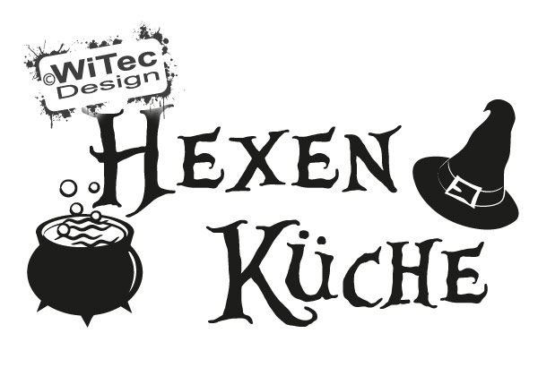 Türaufkleber Hexe Katze Hexen Küche