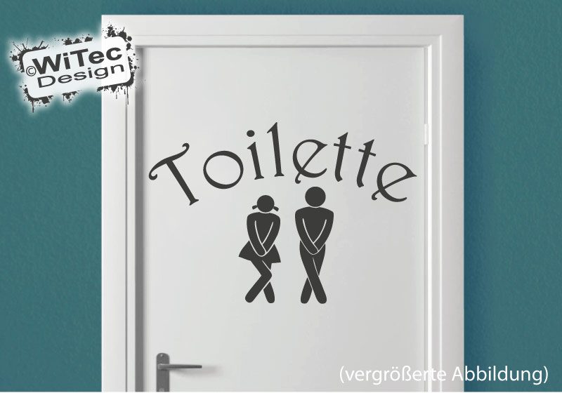 Türaufkleber Toilette Tür Aufkleber Badezimmer WC Türaufkleber Toilette Tür Aufkleber Badezimmer WC