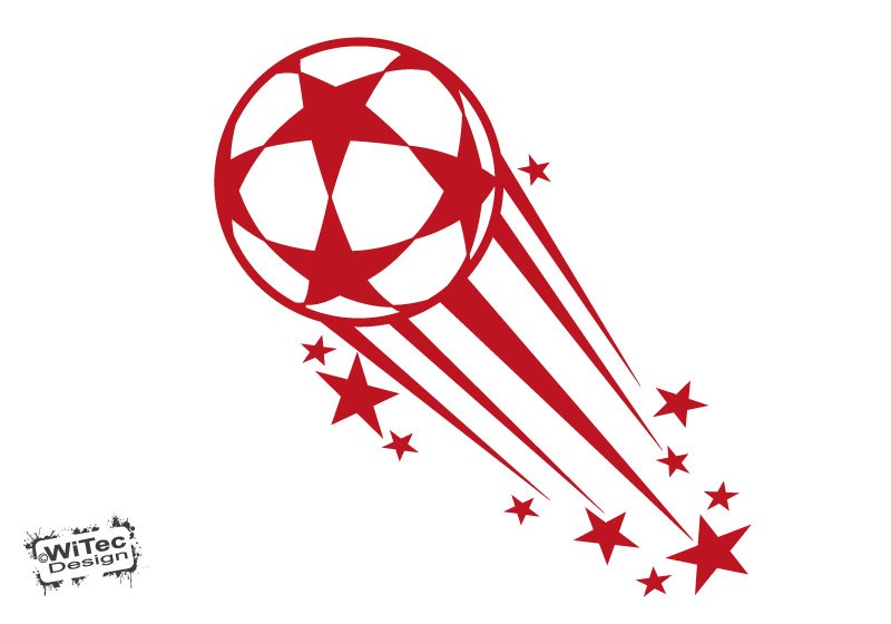Fußball Wandtattoo Fussball Sterne Wandaufkleber Wandtattoo Fußball Fussball Sterne Wandaufkleber