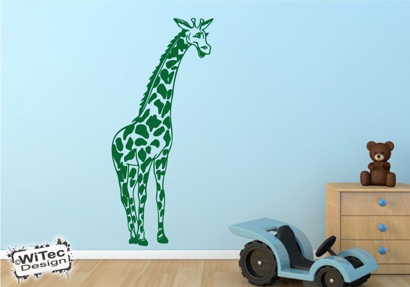 Wandtattoo Kinderzimmer Giraffe