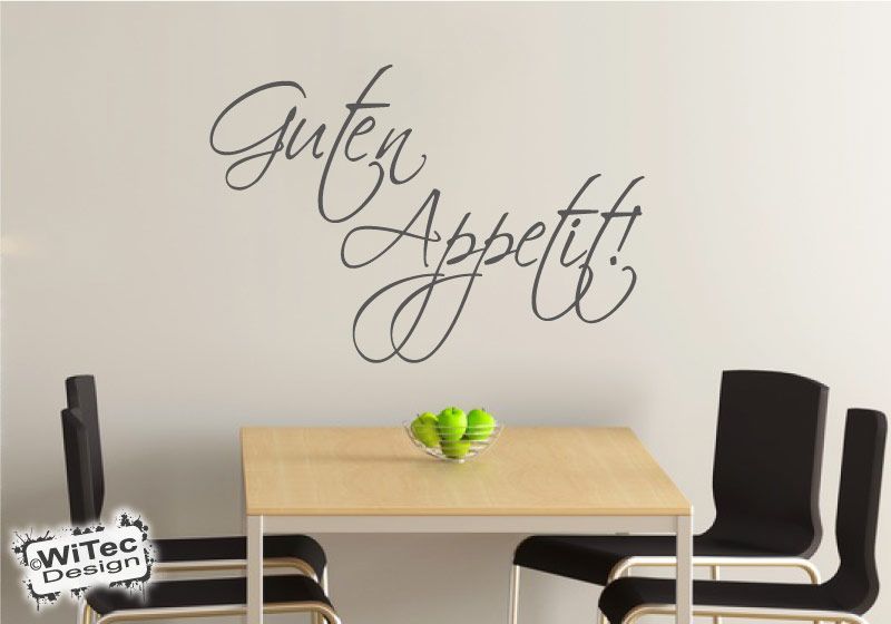 Wandtattoo Guten Appetit Wandaufkleber Küche Wandtattoo Guten Appetit Wandaufkleber Küche