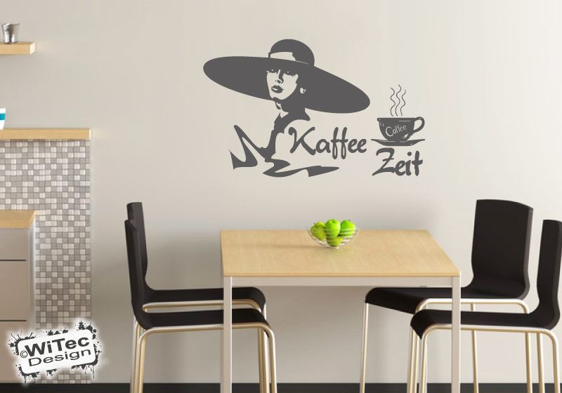 Wandtattoo Kaffee Zeit Wandaufkleber Küche Wandtattoo Kaffee Zeit Wandaufkleber Küche